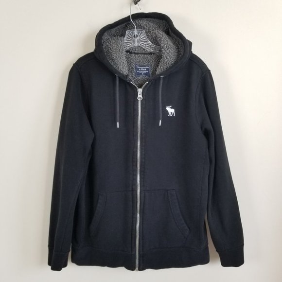 Abercrombie & Fitch Other - Abercrombie & Fitch Fleece Lined Hoodie Jacket Medium